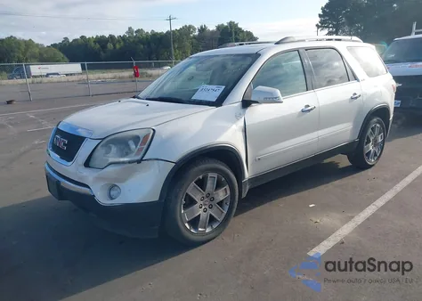2010 GMC Acadia Slt-2 from USA, damaged, VIN 1GKLRNEDXAJ135353